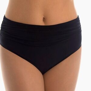 Magicsuit Black Shirred sides High Waist Jersey Texture. Supper tummy support 10